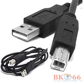 Cổng kết nối USB 2.0 trên máy in HP LaserJet 1200