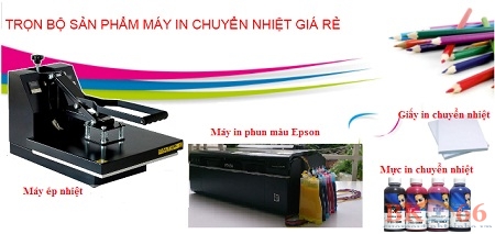 Bộ máy in máy ép chuyển nhiệt