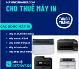 Bảng giá dịch vụ cho  thuê máy in A3 A4 tại Hà Nội