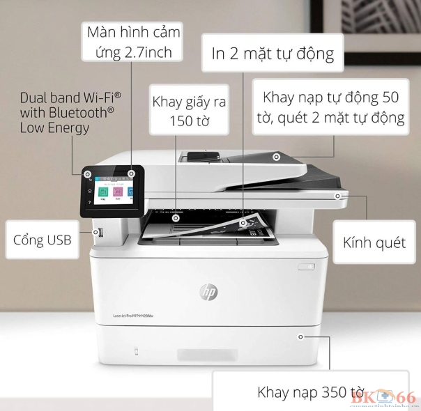 Máy in HP LaserJet Pro MFP M428fdw-2