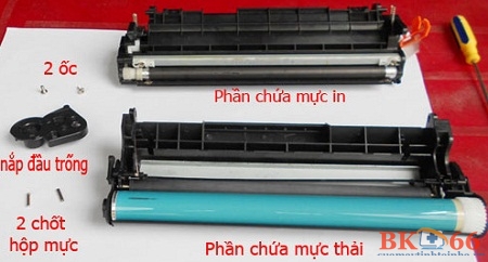 Linh kiện hộp mực máy in canon 2900